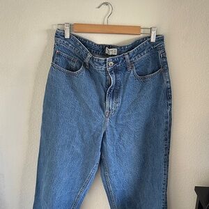 Classic Blue High Rise Denim Jeans